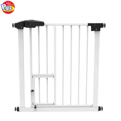 Porte extensible de sécurité de l'animal familier EN1930, porte de fer de Multiscene pour des escaliers