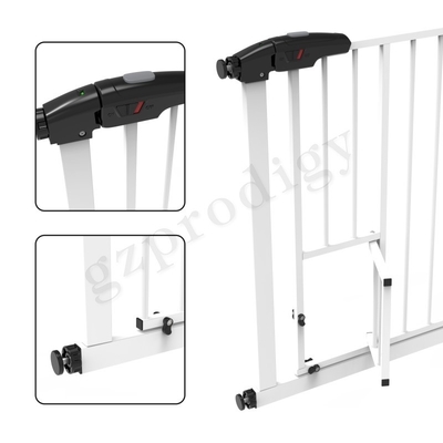 Porte extensible de sécurité de l'animal familier EN1930, porte de fer de Multiscene pour des escaliers
