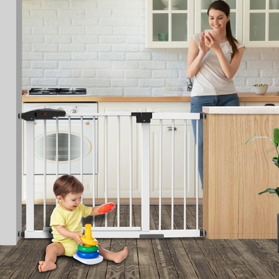 La sécurité extensible de bébé en métal déclenche des portes de bâti de mur de taille de 72.5cm