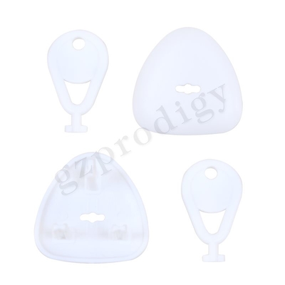 Type du R-U de trois ABS de Pin Durable couverture de prise de débouché de sécurité de bébé pour la protection électrique