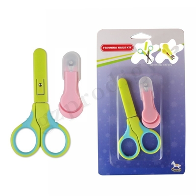 Kit d'ongles pour bébé Kit de manucure pour bébé et pack de ciseaux à ongles pour bébé avec judas de sécurité pour nouveau-né