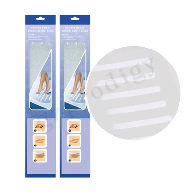 20mm X 38cm Salle De Bains Antidérapant Bande De Sécurité Baignoire Bandes Autocollants Adhésif Pour Escaliers De Douche