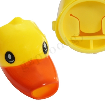 Utilisation mignonne de Kithcen de salle de bains de supplément de Duck Shape Plastic Kids Facuet