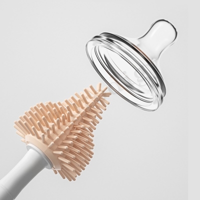 Brosse à biberon en silicone 3 pièces Séchage rapide Autres produits pour bébé Brosse à mamelon
