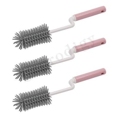 Brosse à biberon en silicone 3 pièces Séchage rapide Autres produits pour bébé Brosse à mamelon