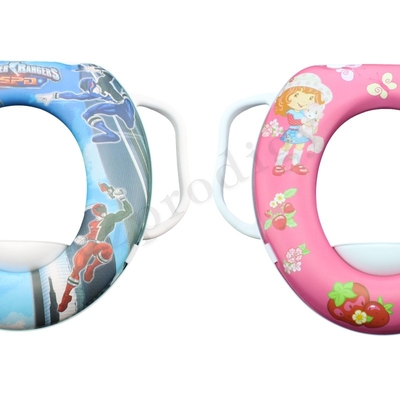 Coussin de siège de toilette ovale universel pour siège d'apprentissage de la propreté pour enfants