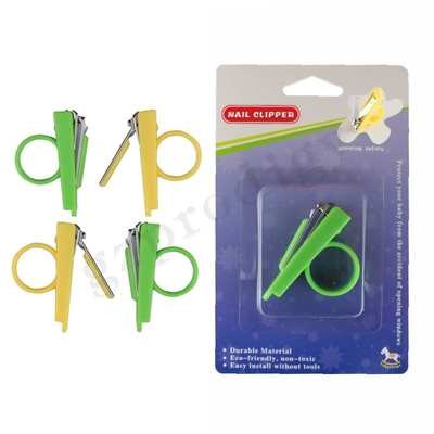 Coupe-ongles professionnel pour bébé couleur verte en acier mode coupe-ongles Kit de soins de santé