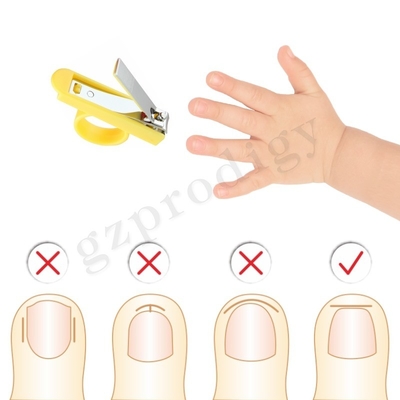 Coupe-ongles professionnel pour bébé couleur verte en acier mode coupe-ongles Kit de soins de santé