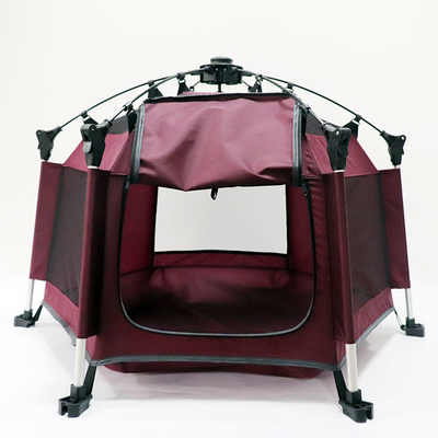 Installation rapide de petite taille de poids léger de tente de parc d'animal familier de voyage pliable