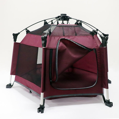 Installation rapide de petite taille de poids léger de tente de parc d'animal familier de voyage pliable