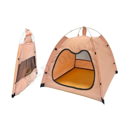 Tente polyvalente pour animaux de compagnie de maison de voyage de chat de tissu pliable de petite taille