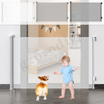Mur escamotable extérieur d'intérieur de porte de Prodigy à la porte extensible de sécurité de porte escamotable de rampe pour des chiens