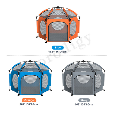 Bruit d'intérieur et extérieur du pliage A vers le haut de tente Grey Blue Color orange de jeu