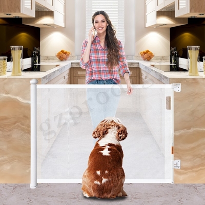 196&quot; porte extérieure d'animal familier de largeur supplémentaire enroulent la porte escamotable de sécurité de bébé pour Ourdoor et d'intérieur escamotables