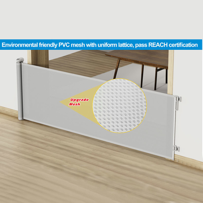 55-197 pouces rétractable porte extra large étendant la clôture d'escalier de sécurité bébé