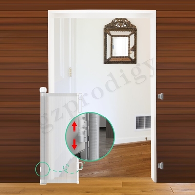 71 pouces filet de chien rétractable porte pour bébé pour porte d'escalier