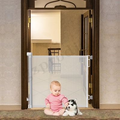 71 pouces filet de chien rétractable porte pour bébé pour porte d'escalier