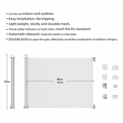 Accessoires de sécurité pour bébés ABS rétractable