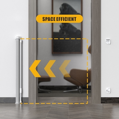 Facile à installer Maillage rétractable Porte bébé Pet Sécurité Porte porte bébé barrière