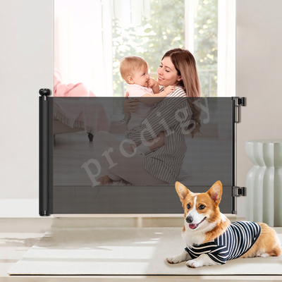 Porte rétractable en treillis pour bébé et animaux de compagnie jusqu'à 196 pouces de large