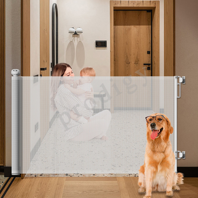 EN1930 196 pouces Porte de sécurité pour bébé Bas de l'escalier Porte de protection pour enfants coulissante
